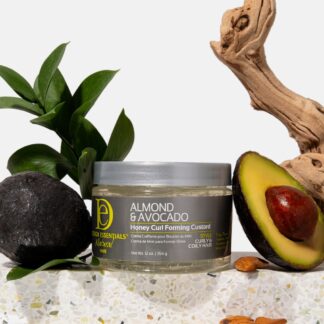 Almond & Avocado Honey Curl Forming Custard