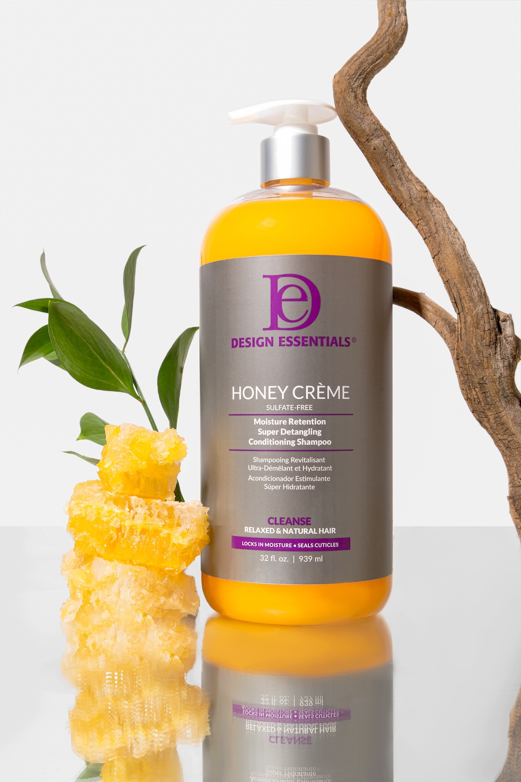 Honey Creme Moisture Retention Super Detangling Conditioning Shampoo